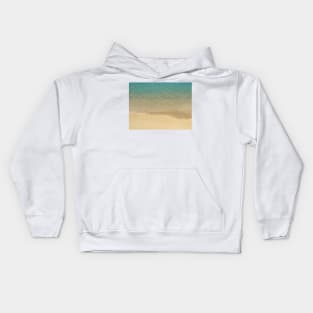 Sandy Jamaica Beach and Clear Water Kids Hoodie